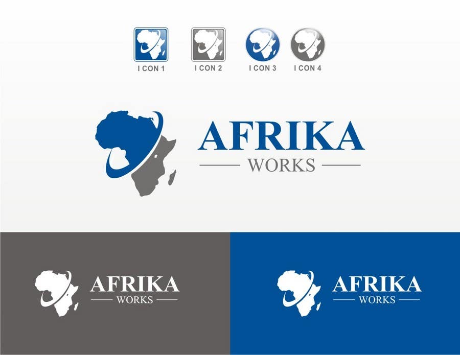 Entri Kontes #227 untuk                                                Logo Design for Africa Works
                                            