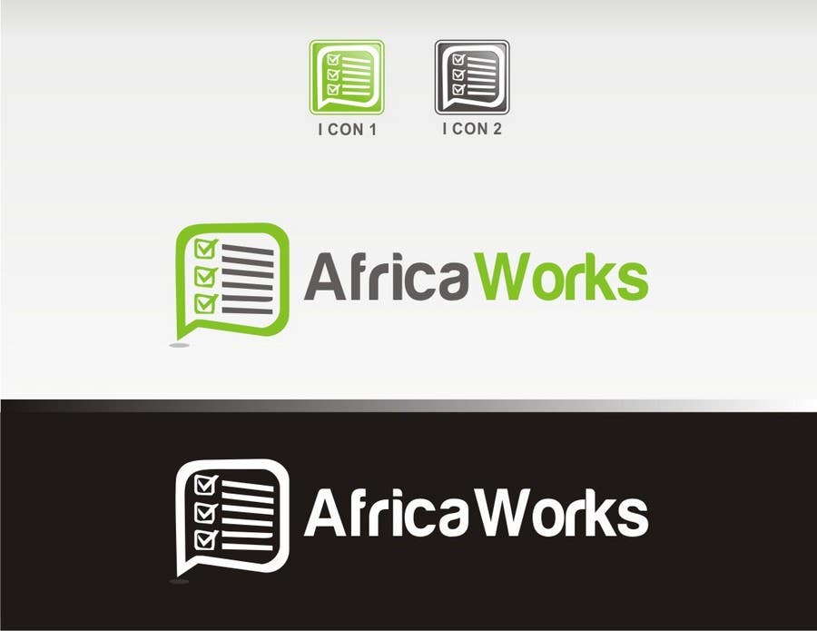 Proposition n°218 du concours                                                 Logo Design for Africa Works
                                            