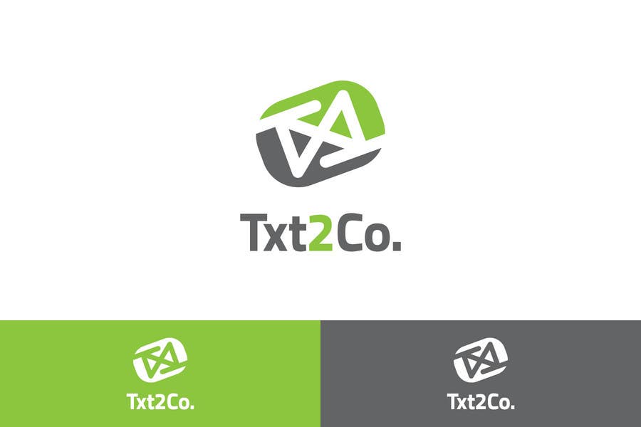 Penyertaan Peraduan #240 untuk                                                 Logo Design for Txt2 Co.
                                            