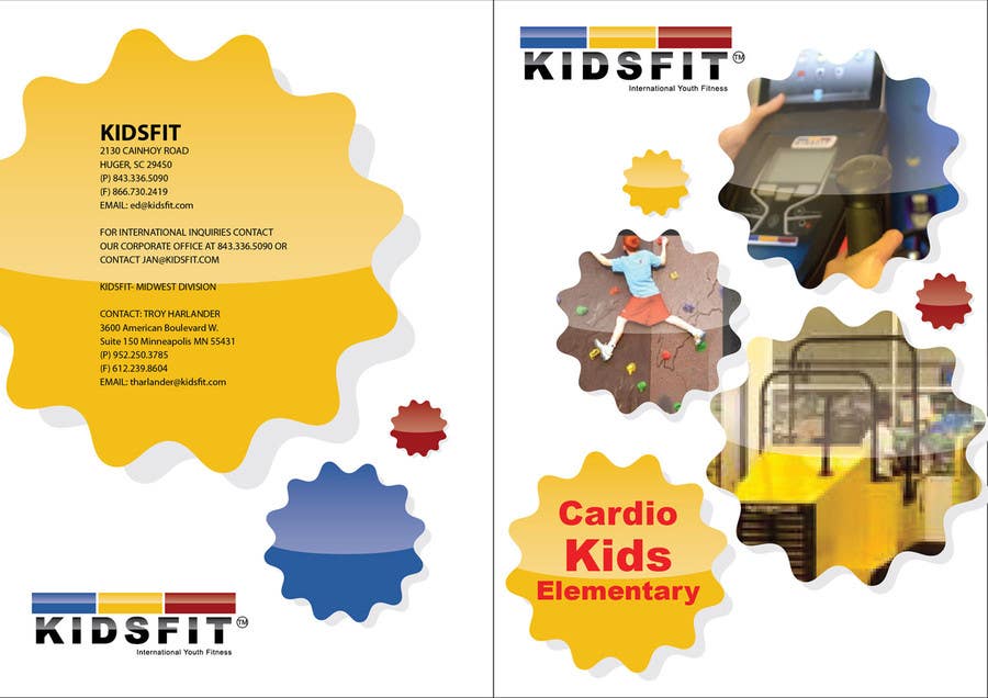 Penyertaan Peraduan #15 untuk                                                 KidsFit Brochure making and Catalogue redesigning
                                            