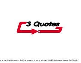 #92 untuk Logo Design for For a business that allows consumers to get 3 quotes from service providers oleh ugaba