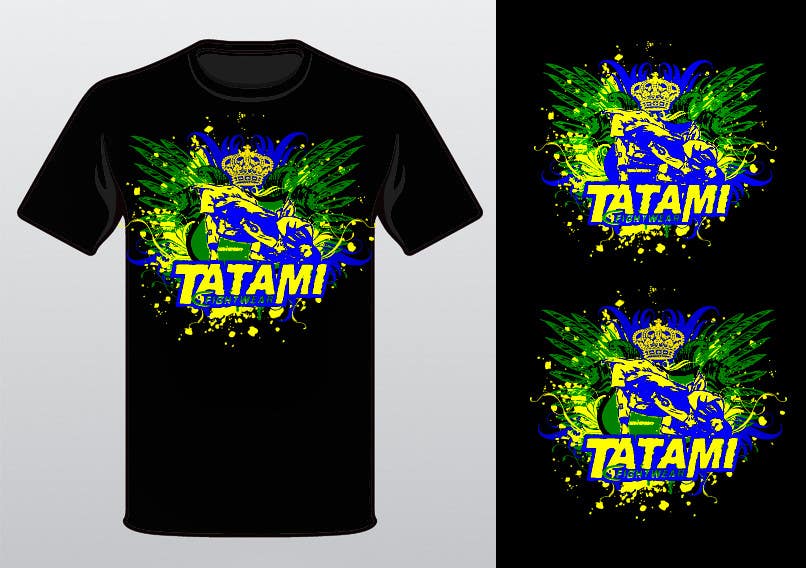 Konkurrenceindlæg #72 for                                                 T-shirt Design for Tatami Fightwear Ltd
                                            