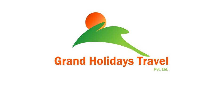 Bài tham dự cuộc thi #40 cho                                                 Design a Logo for travel company 'Grand Holidays Travel Pvt. Ltd.'
                                            