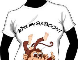 #8 for Design a T-Shirt with a funny monkey theme. af selinka