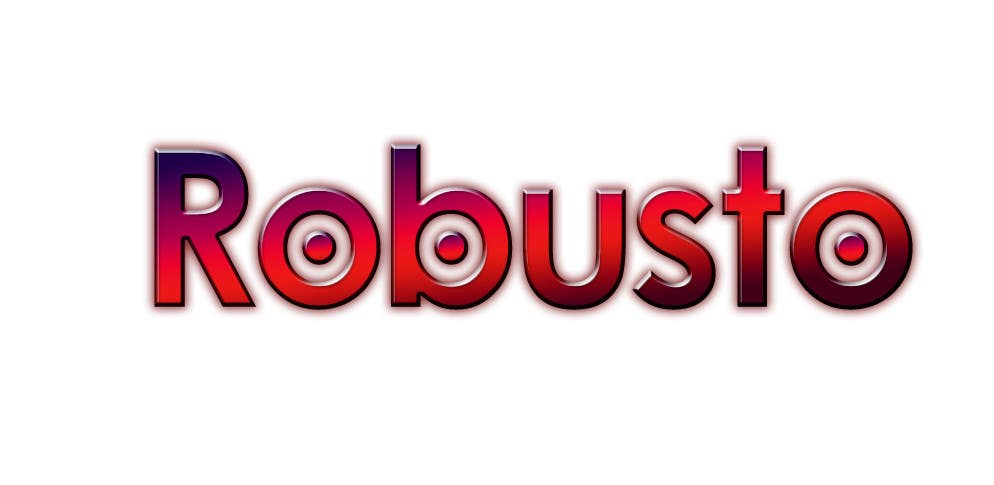 Intrarea #72 pentru concursul „                                                ROBUSTO logo design and metalic paint label design
                                            ”