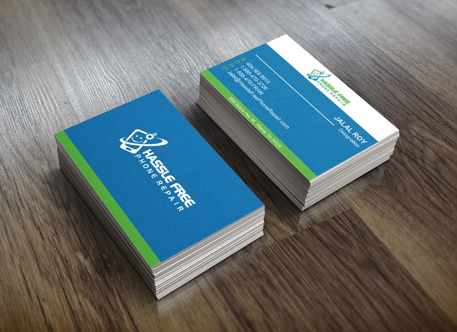 Proposition n°103 du concours                                                 Design some Business Cards for HassleFree.
                                            