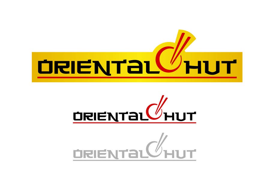 Bài tham dự cuộc thi #40 cho                                                 Design a Logo for the brand name 'Oriental Hut'
                                            