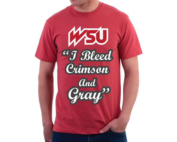 Inscrição nº 16 do Concurso para                                                 Design a T-Shirt for WSU College
                                            