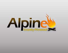 #266 para Logo Design for Alpine Country Firewood por Ladydesign