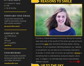 #37 untuk Photoshop Design for a dummy newsletter oleh Anamh
