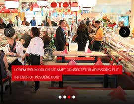 Nro 83 kilpailuun Design a Website Mockup for a Restaurant käyttäjältä elshahat