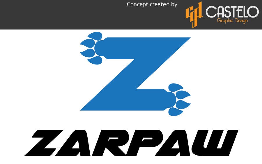 Kilpailutyö #13 kilpailussa                                                 Design a Logo for Zarpaw
                                            
