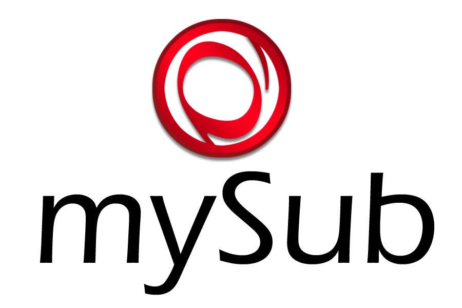 Tävlingsbidrag #13 för                                                 Logo Design for mySub
                                            