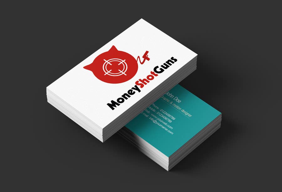 Penyertaan Peraduan #26 untuk                                                 MoneyShotGuns Logo
                                            