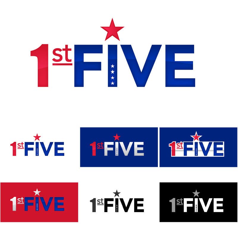Natečajni vnos #411 za                                                 Logo Design for 1stFive
                                            