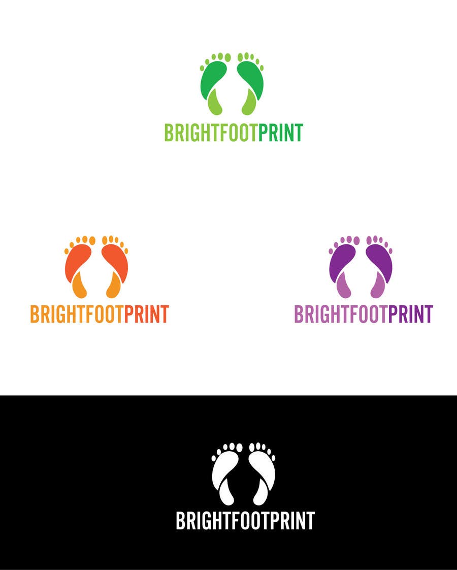 Contest Entry #10 for                                                 Design a Logo and website for Bright Footprint LED lighting company
                                            