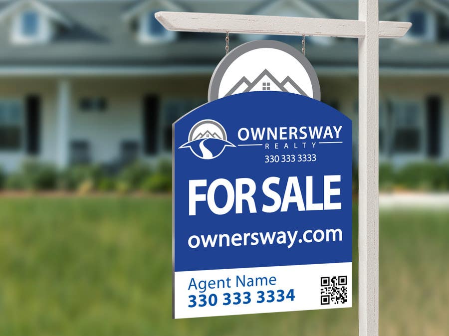 Bài tham dự cuộc thi #46 cho                                                 Ownersway real estate yard sign
                                            