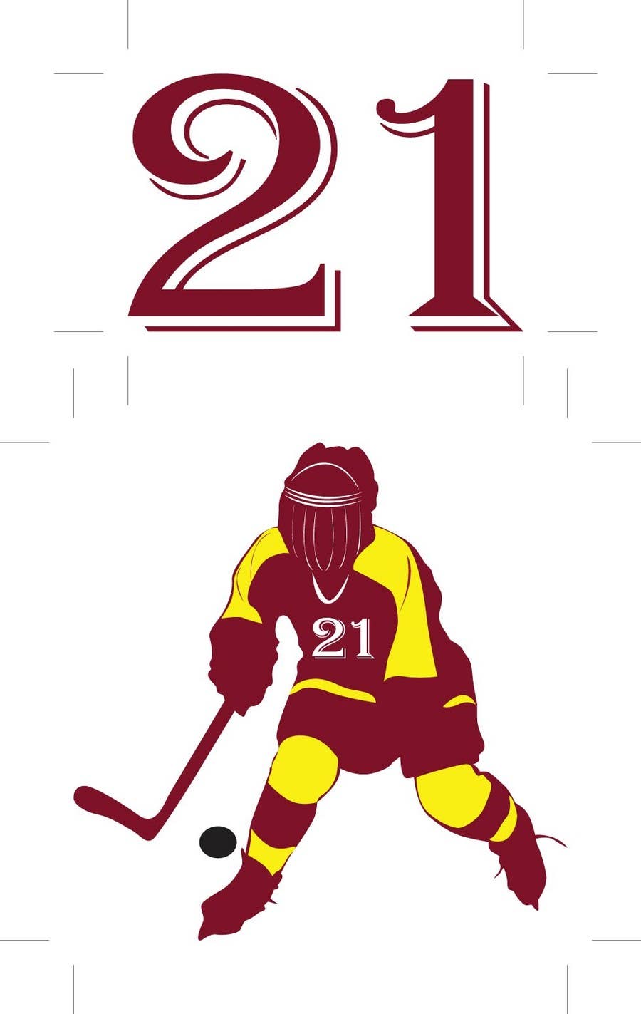 Participación en el concurso Nro.3 para                                                 Logo design for a hockey related website
                                            