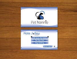Nro 46 kilpailuun Design some Business Cards for Pet Nannie käyttäjältä TheDesignA