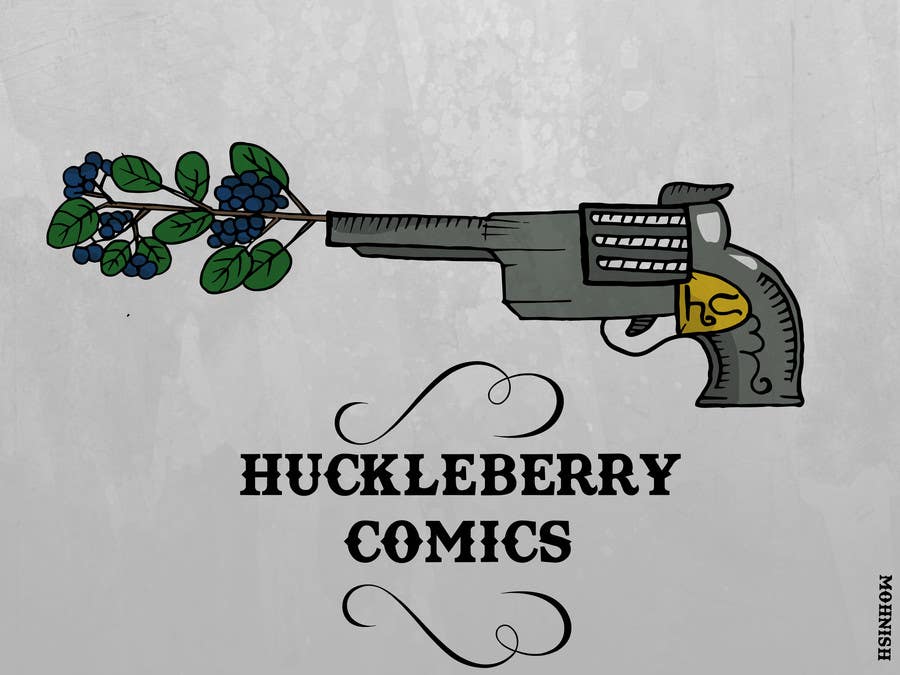 Kilpailutyö #18 kilpailussa                                                 Design a Logo For Huckleberry Comics
                                            