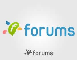 #64 dla Logo Design for Forums.com przez kokgini