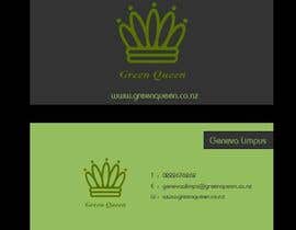 #56 para Design some Business Cards for Green Queen por mogharitesh