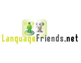 Nro 54 kilpailuun Logo Design for An upcoming language exchange partner online portal, www.languagefriends.net käyttäjältä blacklist08
