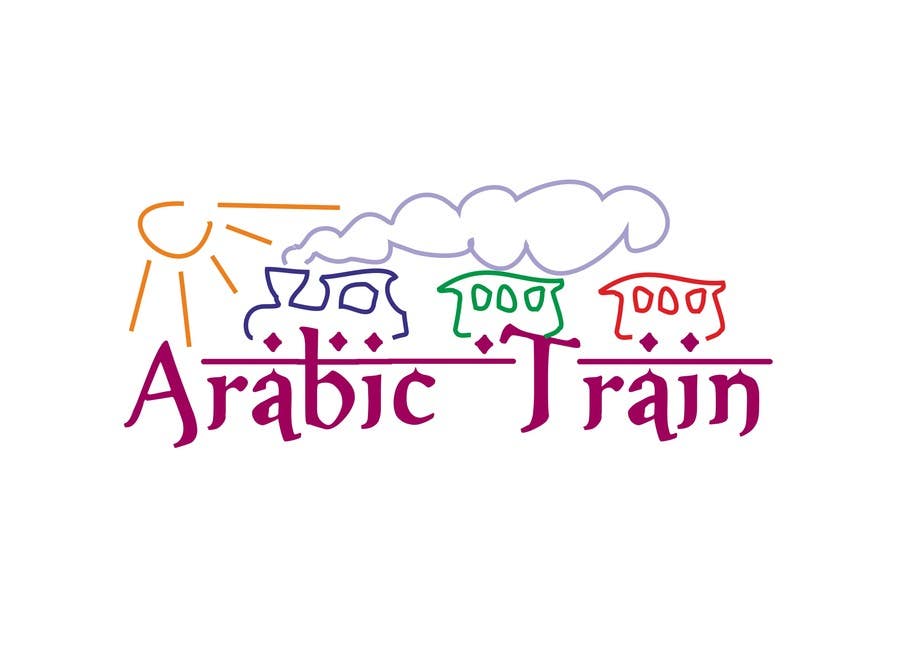 Proposition n°55 du concours                                                 Design a logo for an online website teaching Arabic  'Arabic Train'
                                            