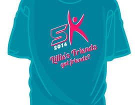 ChristianJohn07 tarafından 2014 Lillie&#039;s Friends &quot;Got Friends?&quot; 5K Race Shirt Design için no 34