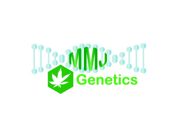 Penyertaan Peraduan #8 untuk                                                 Graphic Design Logo for MMJ Genetics and mmjgenetics.com
                                            