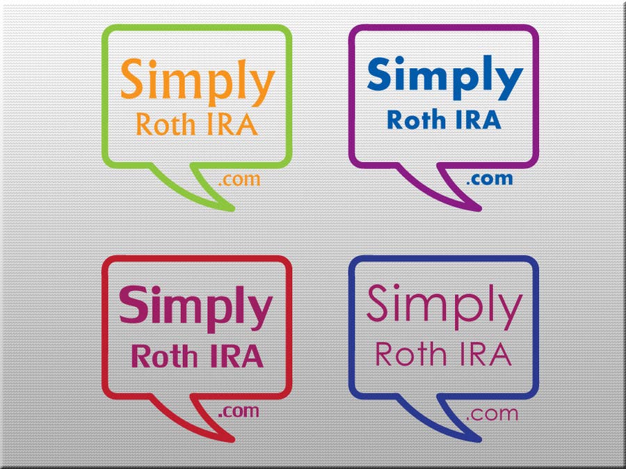 Proposition n°286 du concours                                                 Logo Design for Simply Roth IRA
                                            