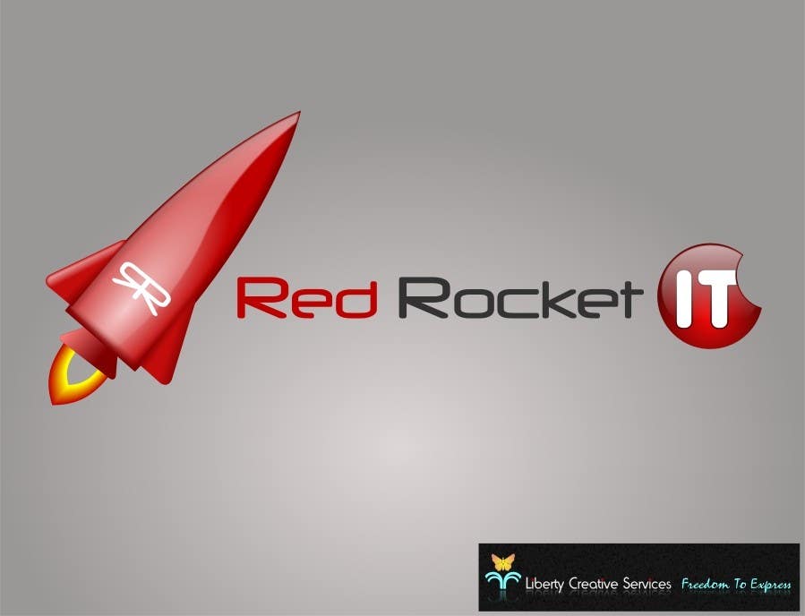 #34. pályamű a(z)                                                  Logo Design for red rocket IT
                                             versenyre