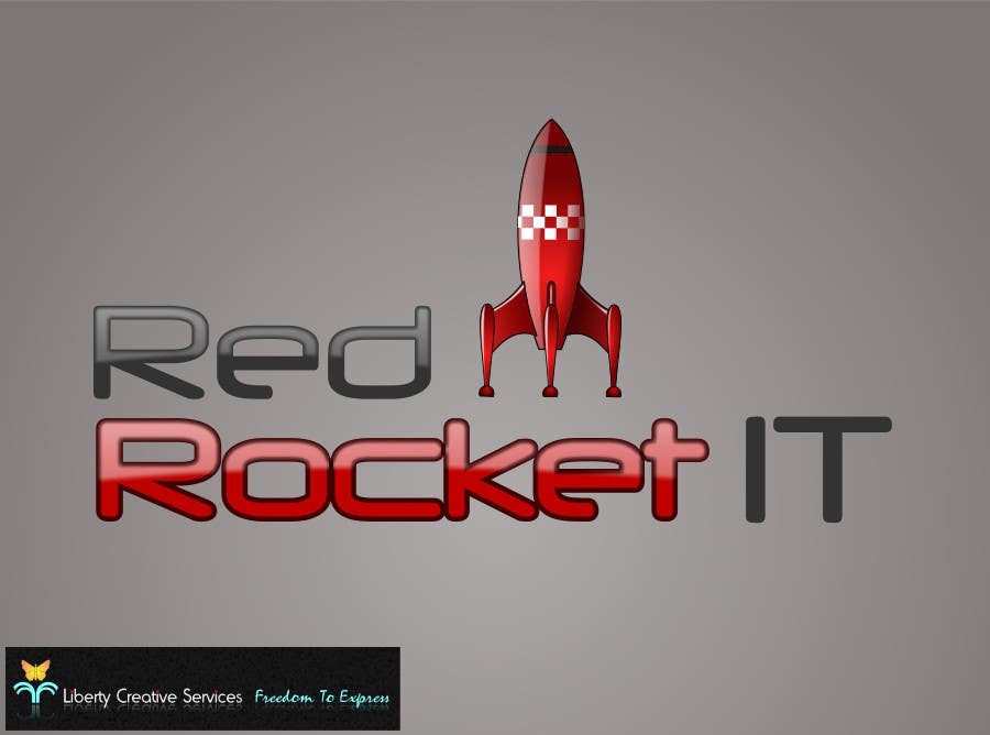 Конкурсна заявка №149 для                                                 Logo Design for red rocket IT
                                            