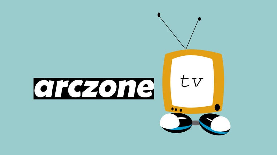 Kilpailutyö #24 kilpailussa                                                 Design a Logo for ARCZONE TV
                                            
