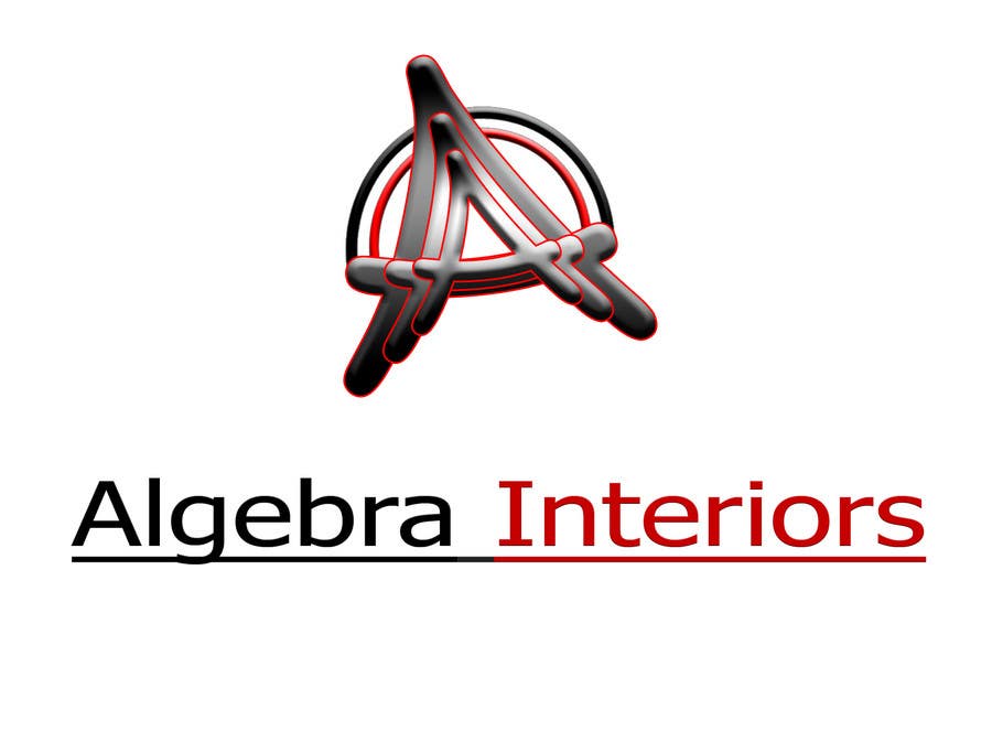 Penyertaan Peraduan #106 untuk                                                 Logo Design for Algebra Interiors
                                            