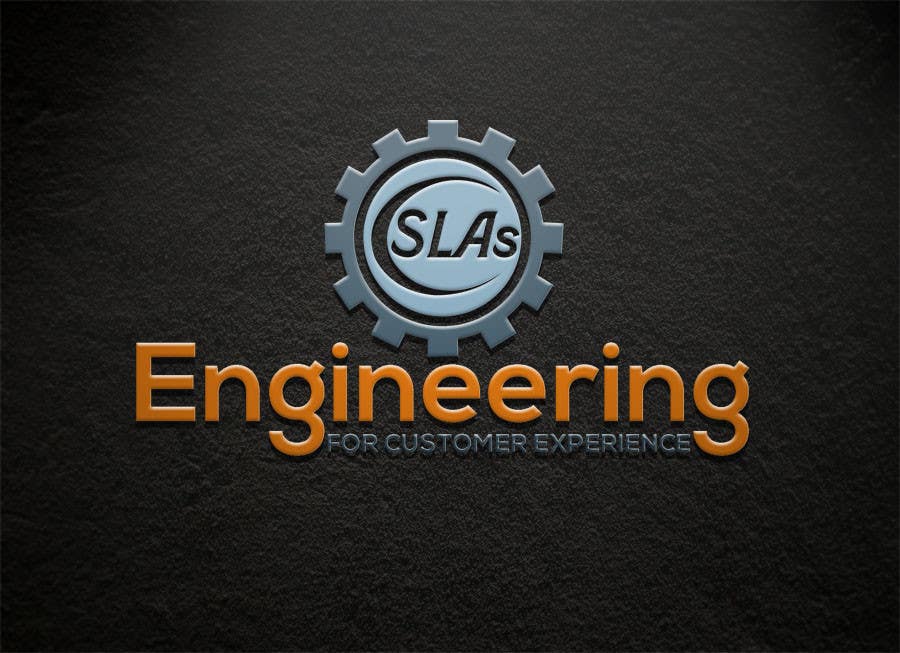 Penyertaan Peraduan #7 untuk                                                 Design a Logo for "Engineering for Customer Experience SLAs"
                                            