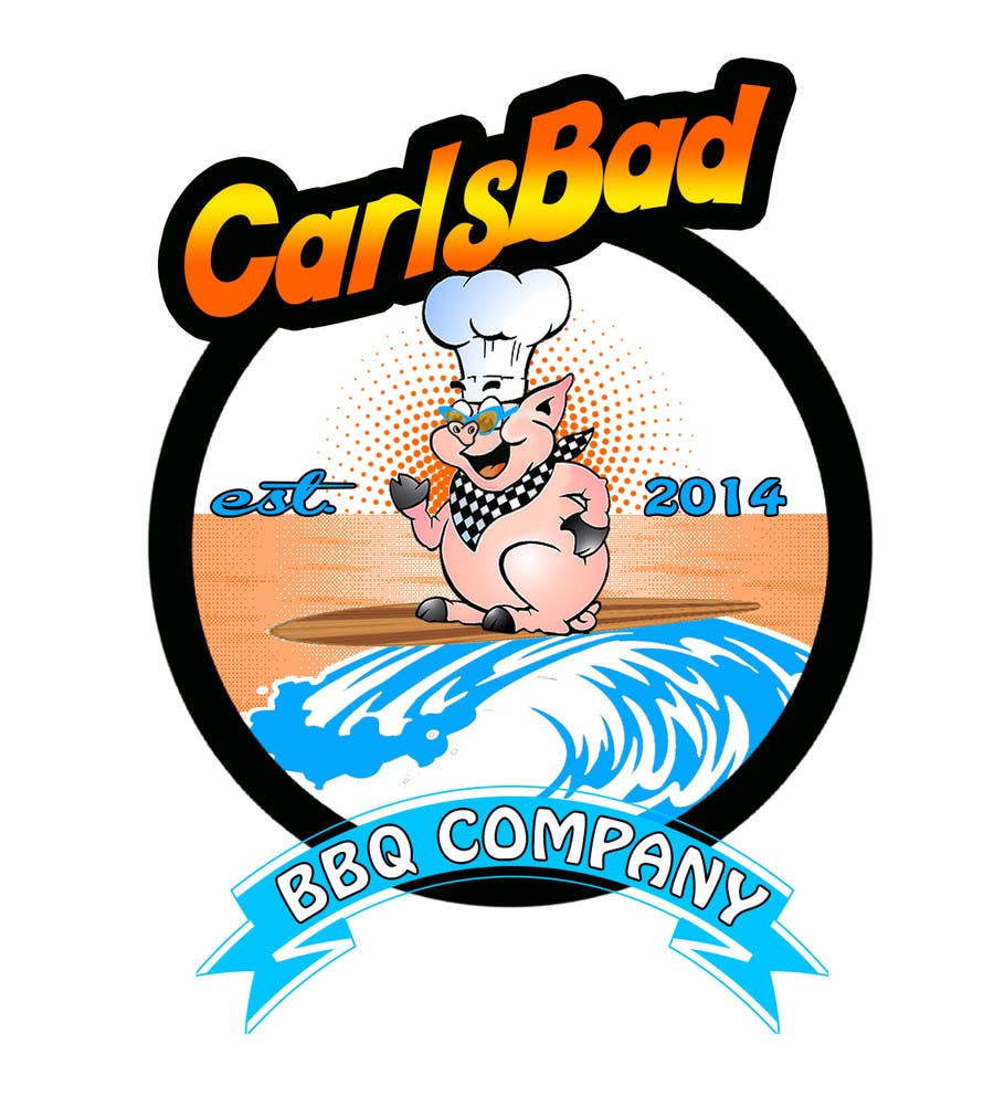 Inscrição nº 5 do Concurso para                                                 Design a Logo for Carlsbad Barbecue Company
                                            