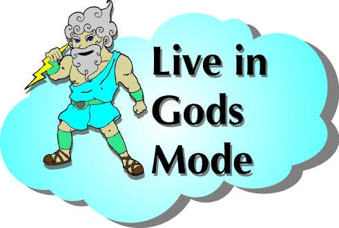 Inscrição nº 11 do Concurso para                                                 Design a Logo for 'Live in Gods mode'
                                            
