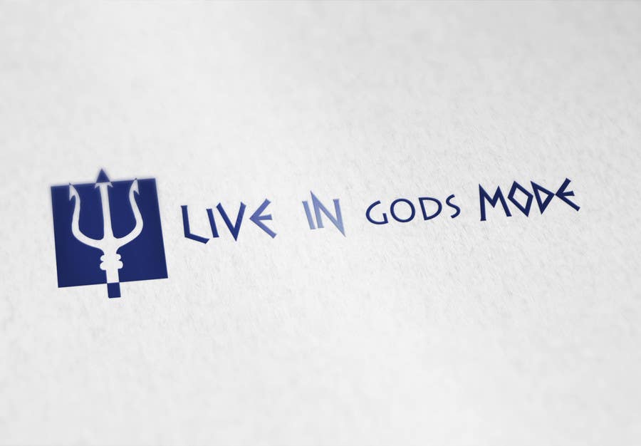 Proposition n°38 du concours                                                 Design a Logo for 'Live in Gods mode'
                                            