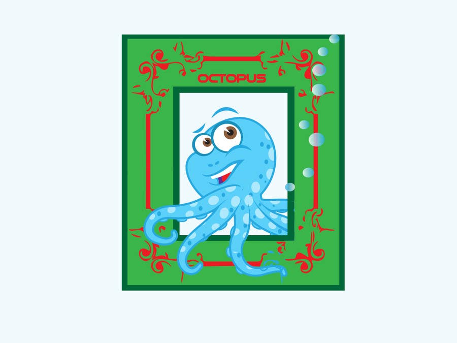 Kilpailutyö #93 kilpailussa                                                 Design a Logo of a cartoon octopus
                                            