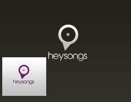 UPSTECH135 tarafından Logo Design for HeySongs için no 384