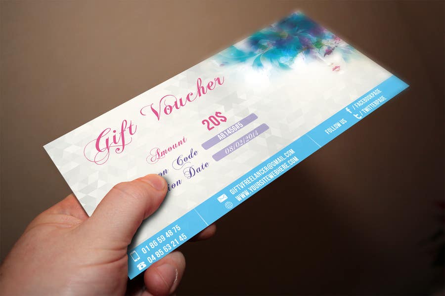 Конкурсна заявка №5 для                                                 Design Vouchers - Gift Certificates
                                            