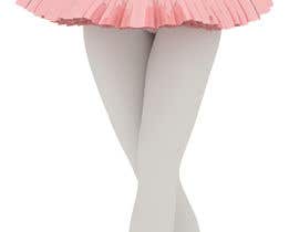 #9 for Illustrate a realistic ballet dancer costume and legs for printing af marinmarais