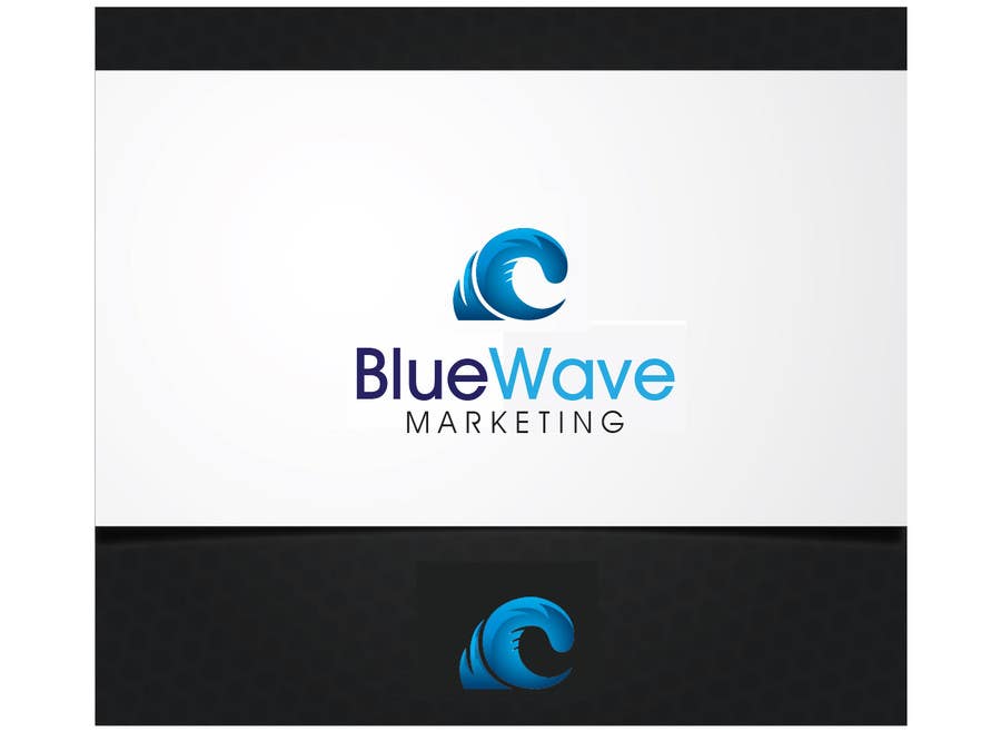 Proposition n°51 du concours                                                 Design a Logo for Blue Wave Marketing Inc
                                            