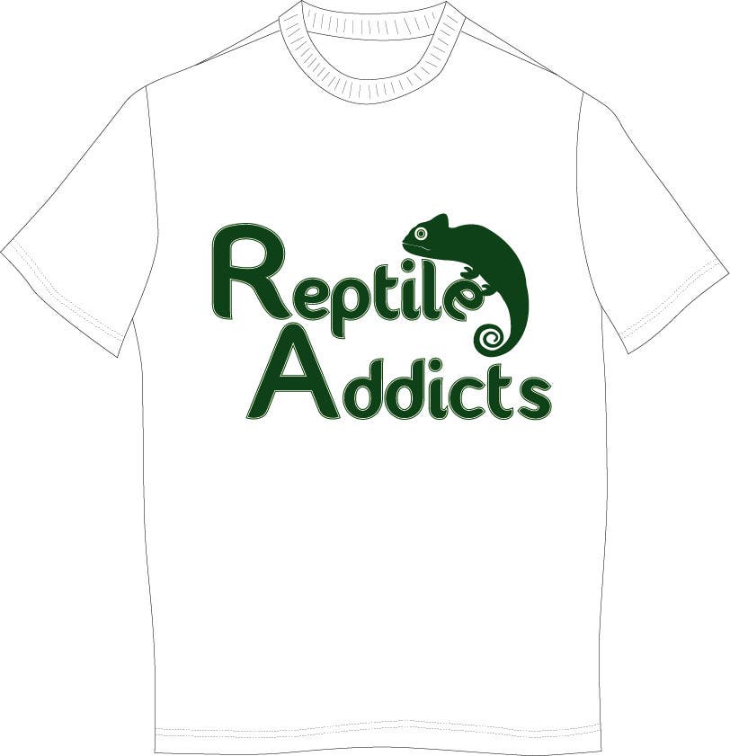 Kilpailutyö #17 kilpailussa                                                 Design a T-Shirt for Reptile Addicts
                                            