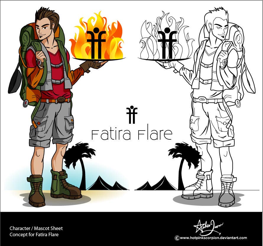 Contest Entry #62 for                                                 Character for Fatira Flare, A new upcoming restaurant in Mumbai.
                                            