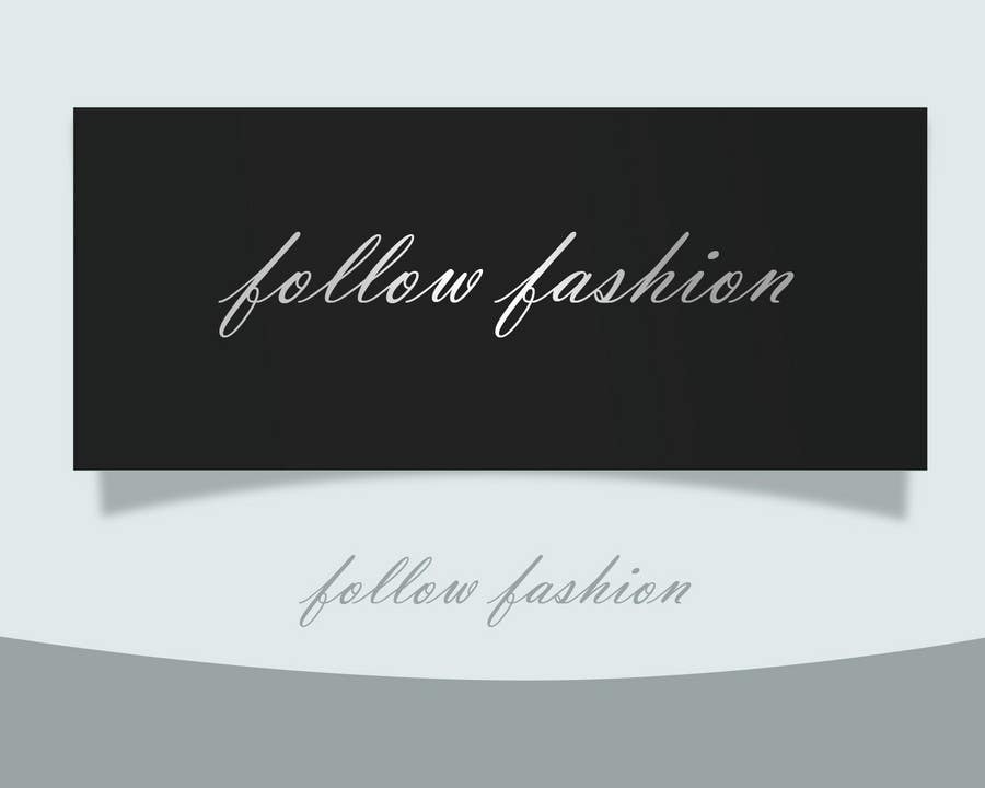 Intrarea #231 pentru concursul „                                                Logo Design for Follow Fashion
                                            ”