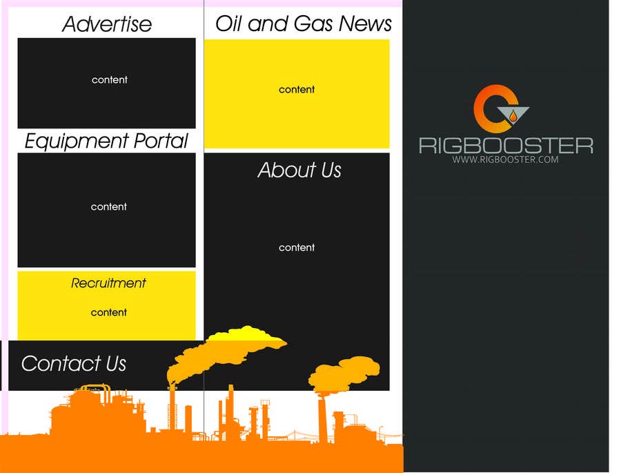Penyertaan Peraduan #7 untuk                                                 Design a Brochure for Oil and gas website
                                            