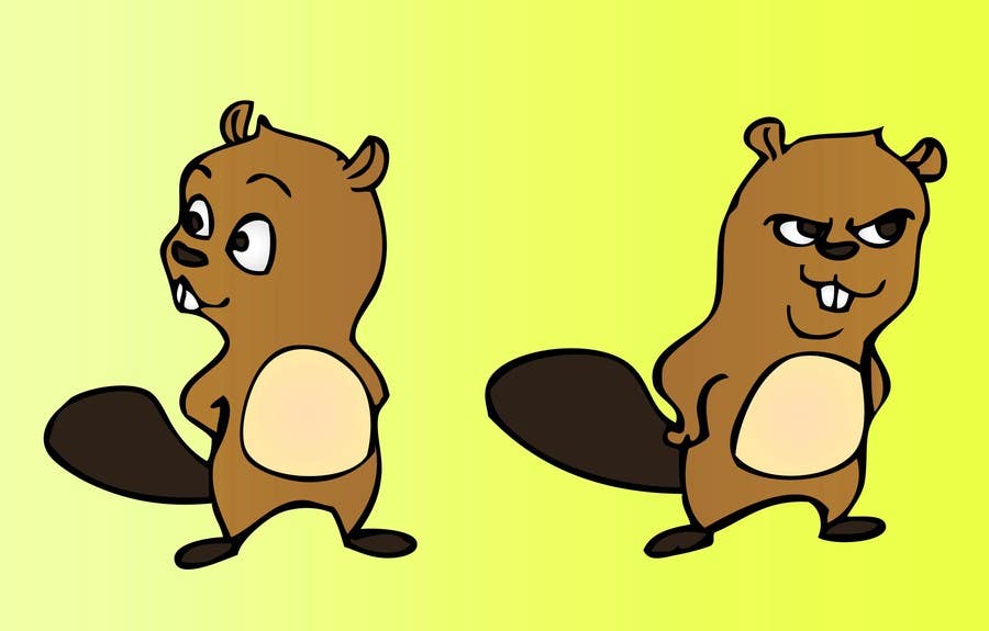 Natečajni vnos #51 za                                                 Illustrate a Beaver Game Character
                                            