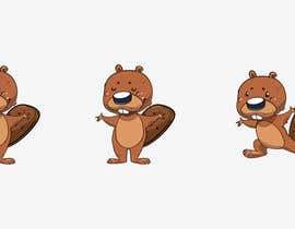 #7 for Illustrate a Beaver Game Character af funplastic